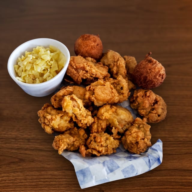 Fried Oysters - Pick Three.