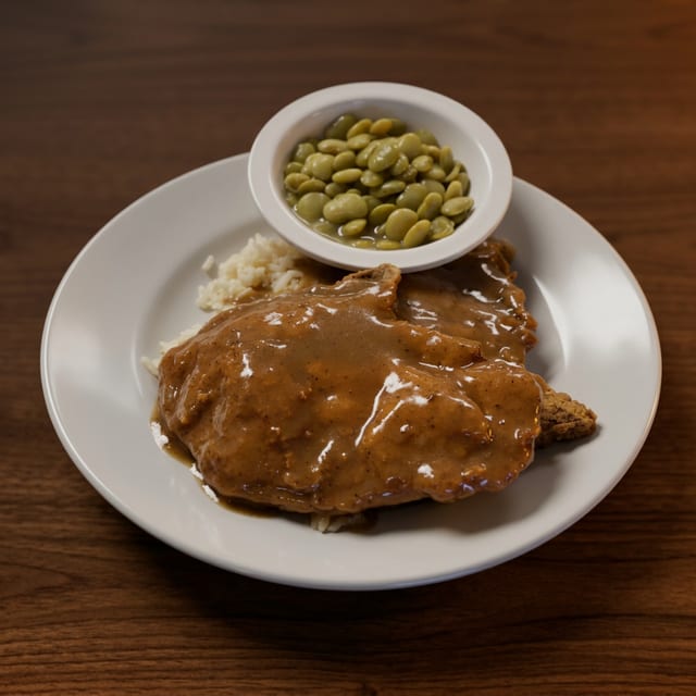 Smothered Porkchops.